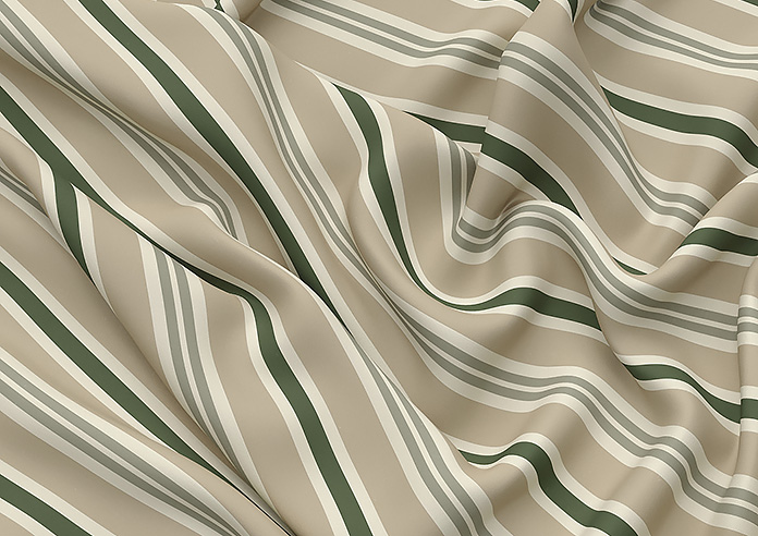 The British Stripe Co. Charles, Chilterns No.1 - Made to Measure Curtains - Image 4